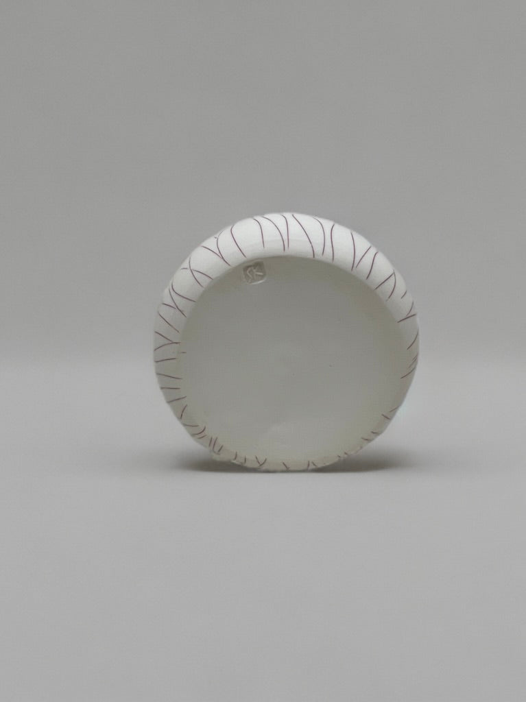 Penelope - Plum fat vase