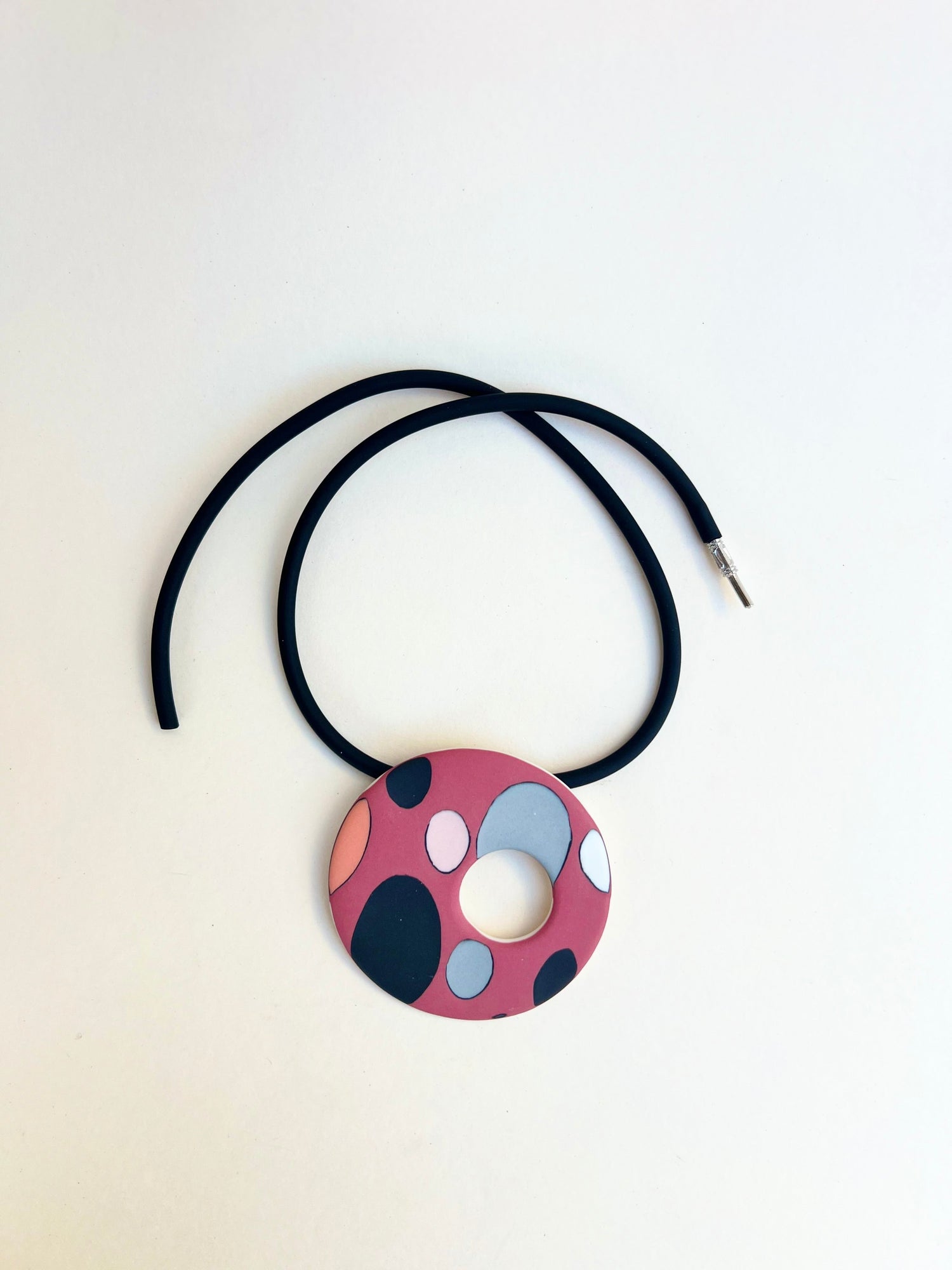Dalmata handmade porcelain necklaces
