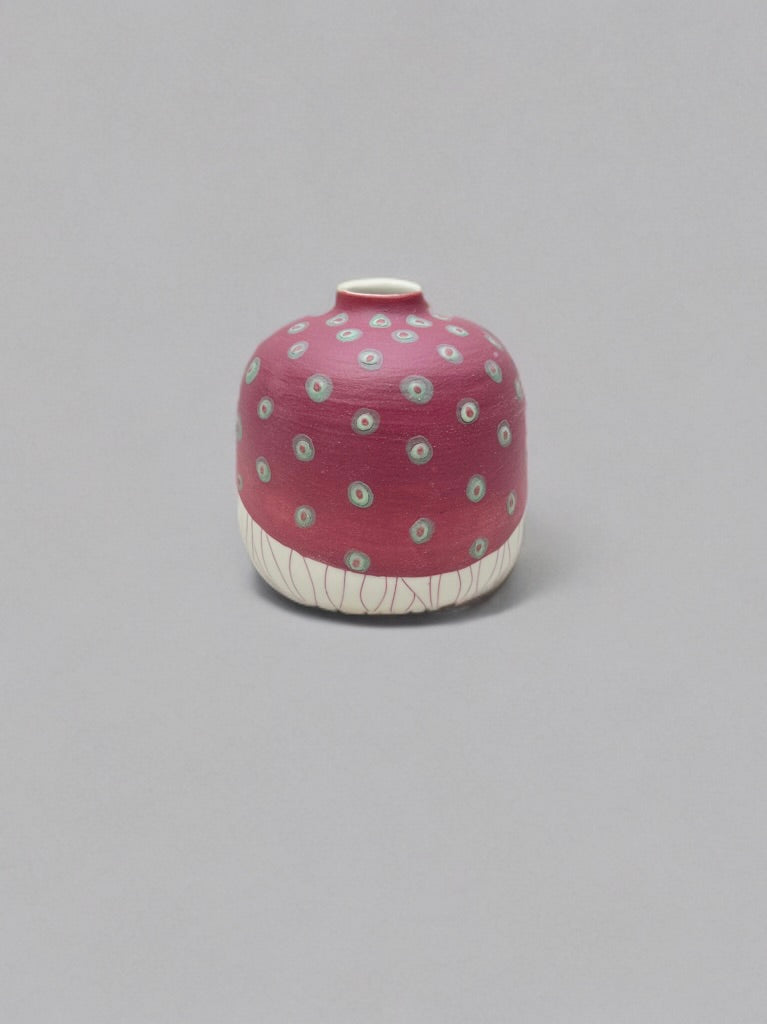 Penelope - Plum fat vase