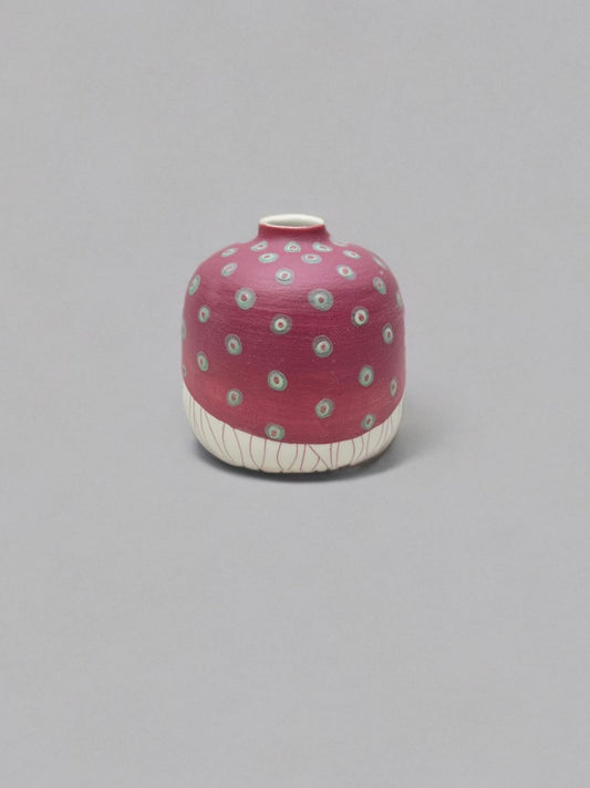 Penelope - Plum fat vase