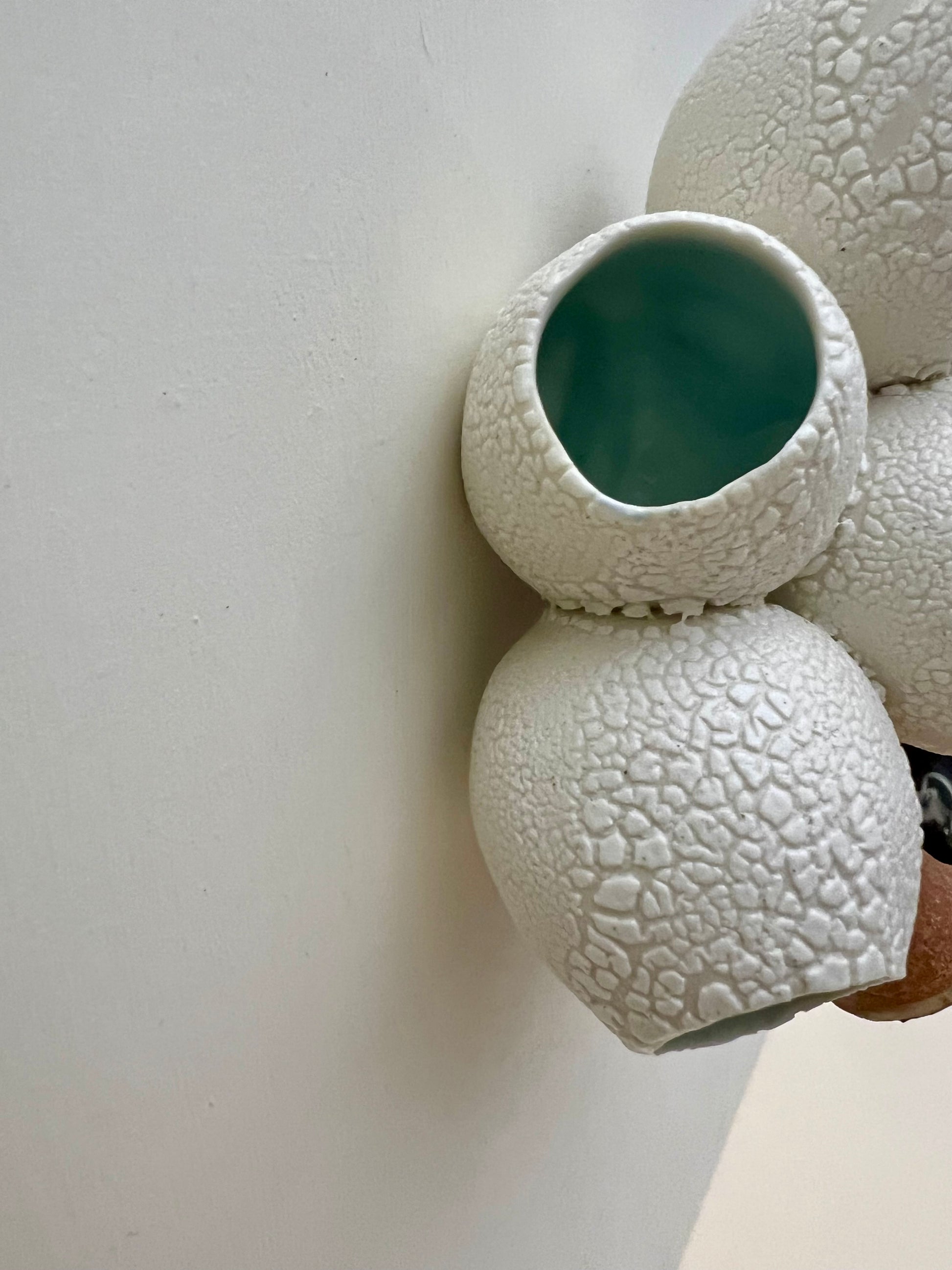 detail of the wall attachment