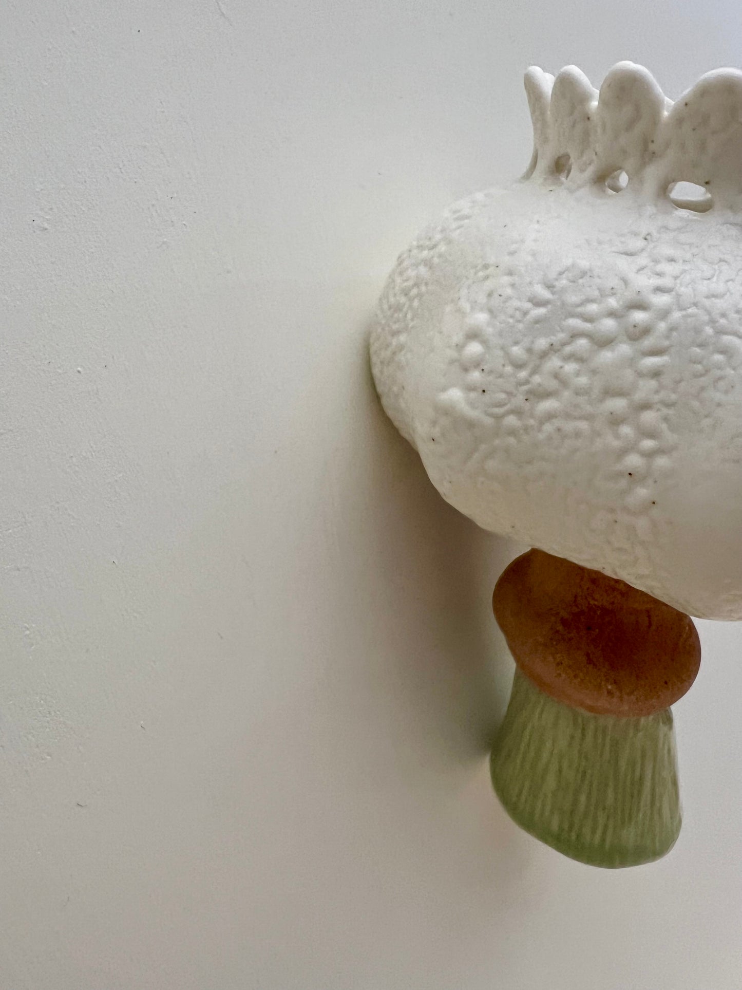 view of the wall attachment