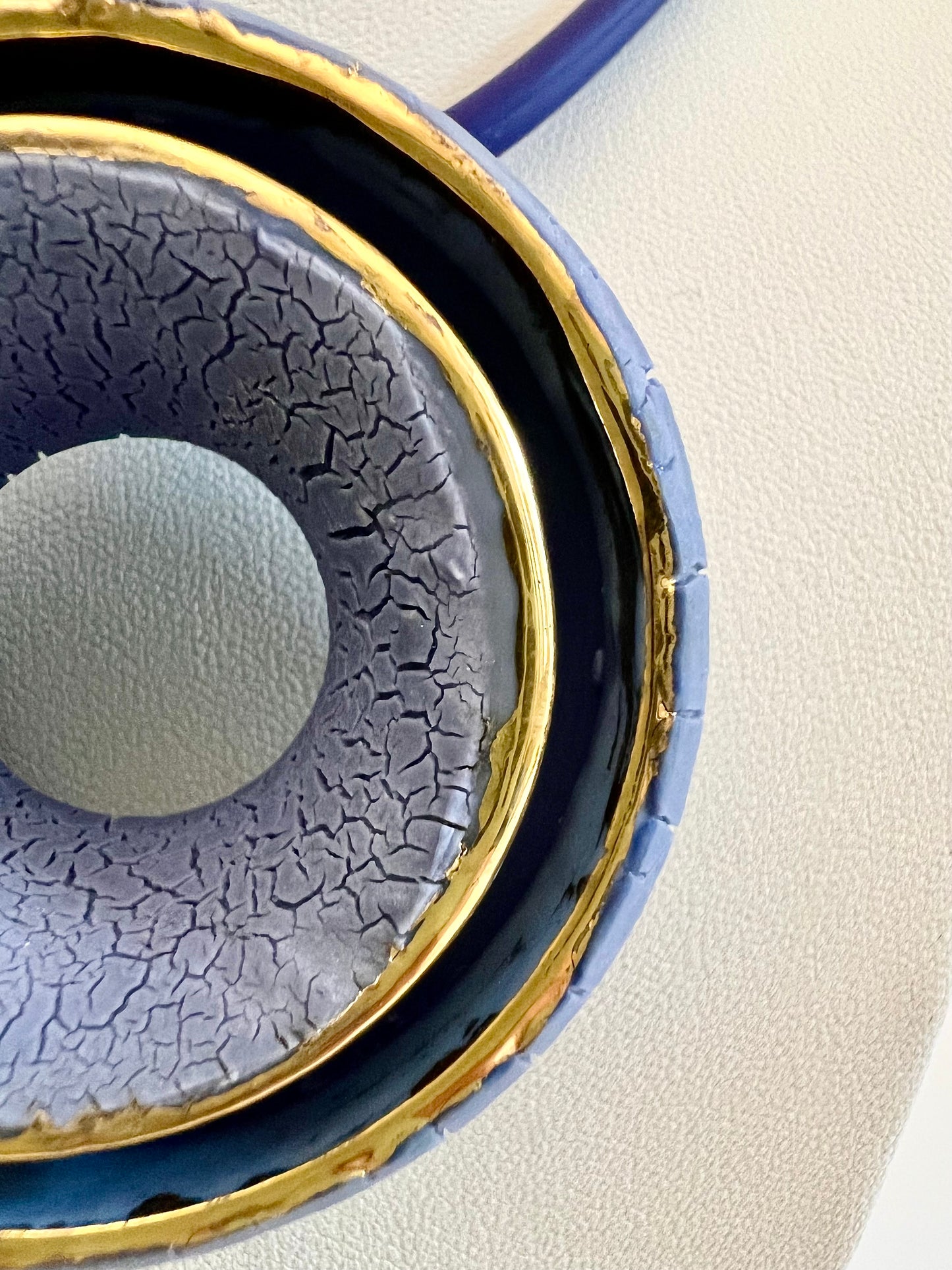 Detail of glaze and gold