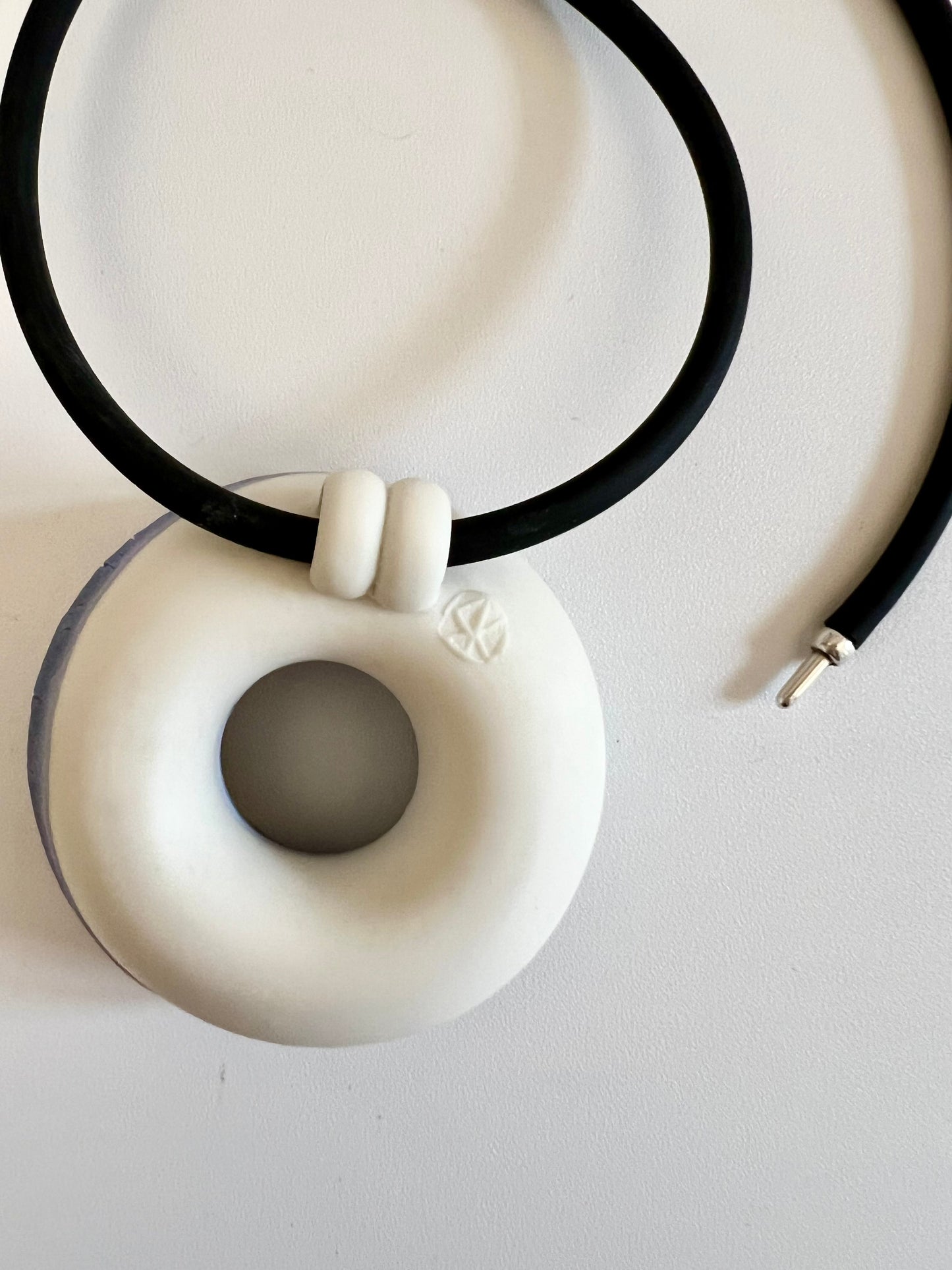 HALO - Blue Crawling Gold Pendant